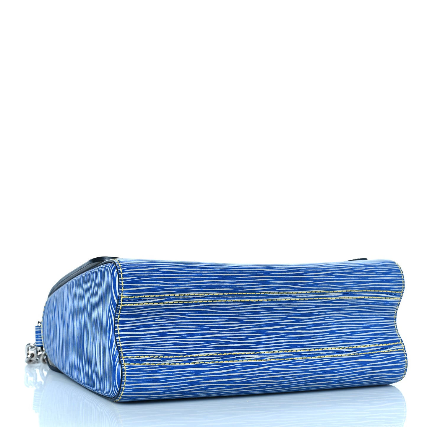 Epi Twist Shoulder Bag MM Denim Light