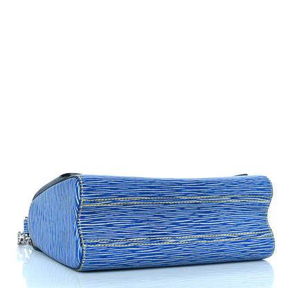 Louis Vuitton Epi Twist Shoulder Bag MM Denim Light 4 of 10