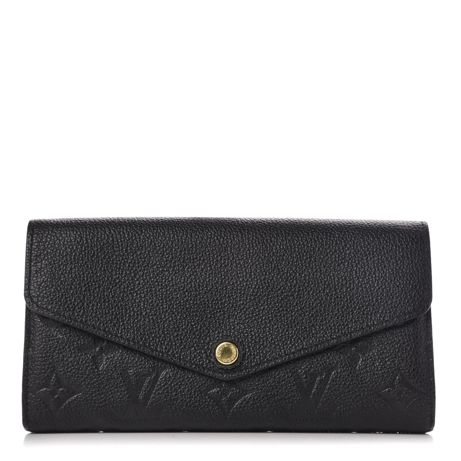 Louis Vuitton Empreinte Sarah Wallet NM Black 1 of 8