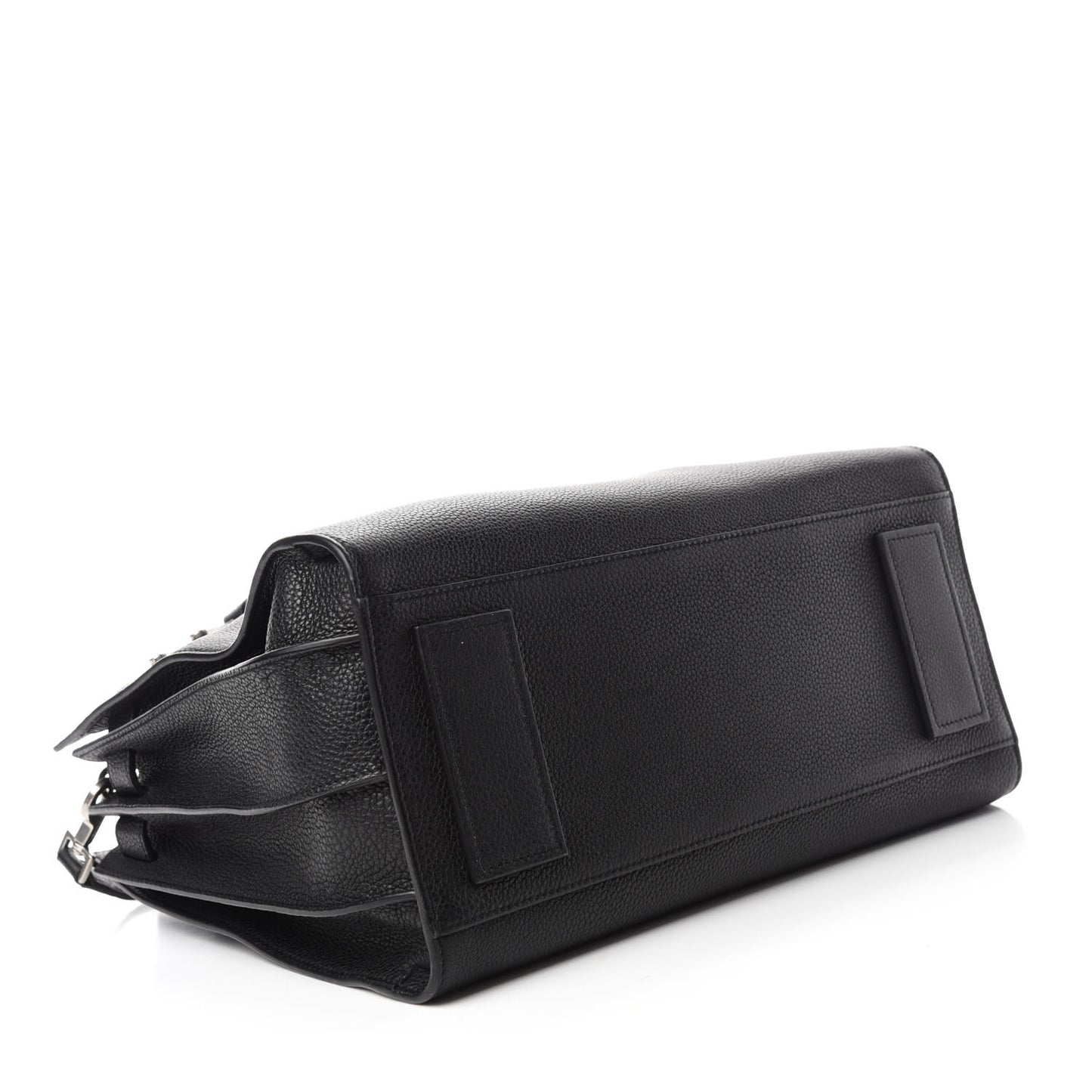 Grained Calfskin Small Supple Sac De Jour Black