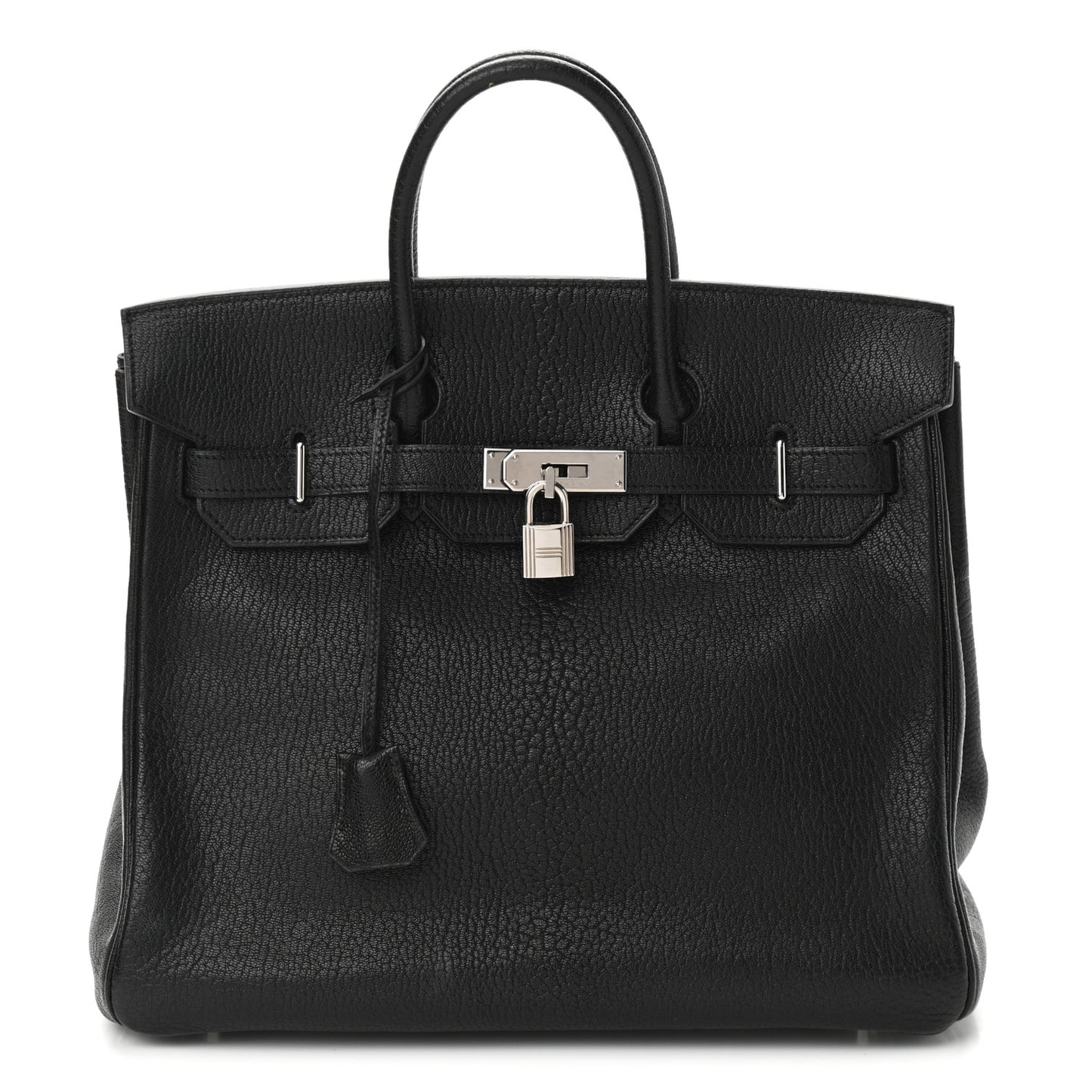Chevre de Coromandel HAC Birkin 32 Black