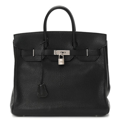 Hermes Chevre de Coromandel HAC Birkin 32 Black 1 of 12