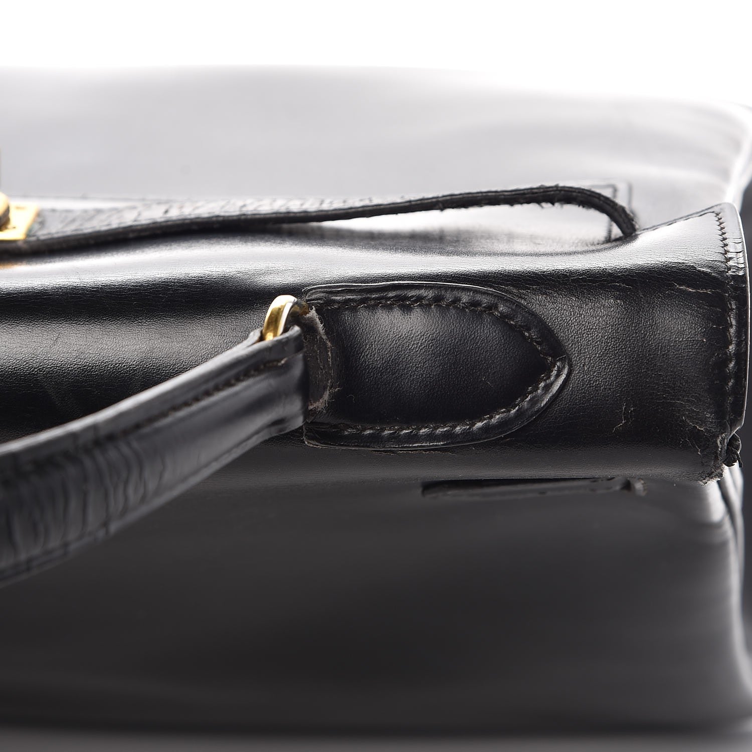 Hermes Box Kelly Retourne 32 Black 35 of 36