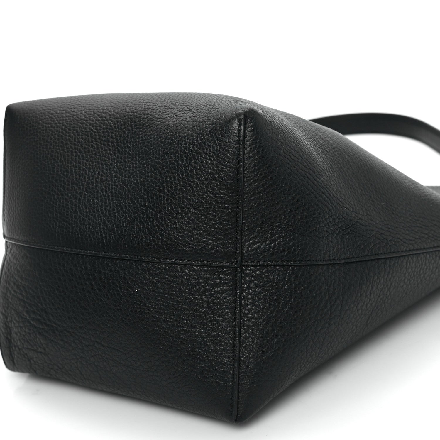 The Row Grained Calfskin Medium N/S Park Tote Black 11 of 11