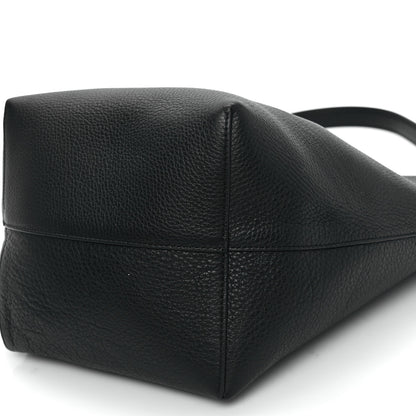 The Row Grained Calfskin Medium N/S Park Tote Black 11 of 11