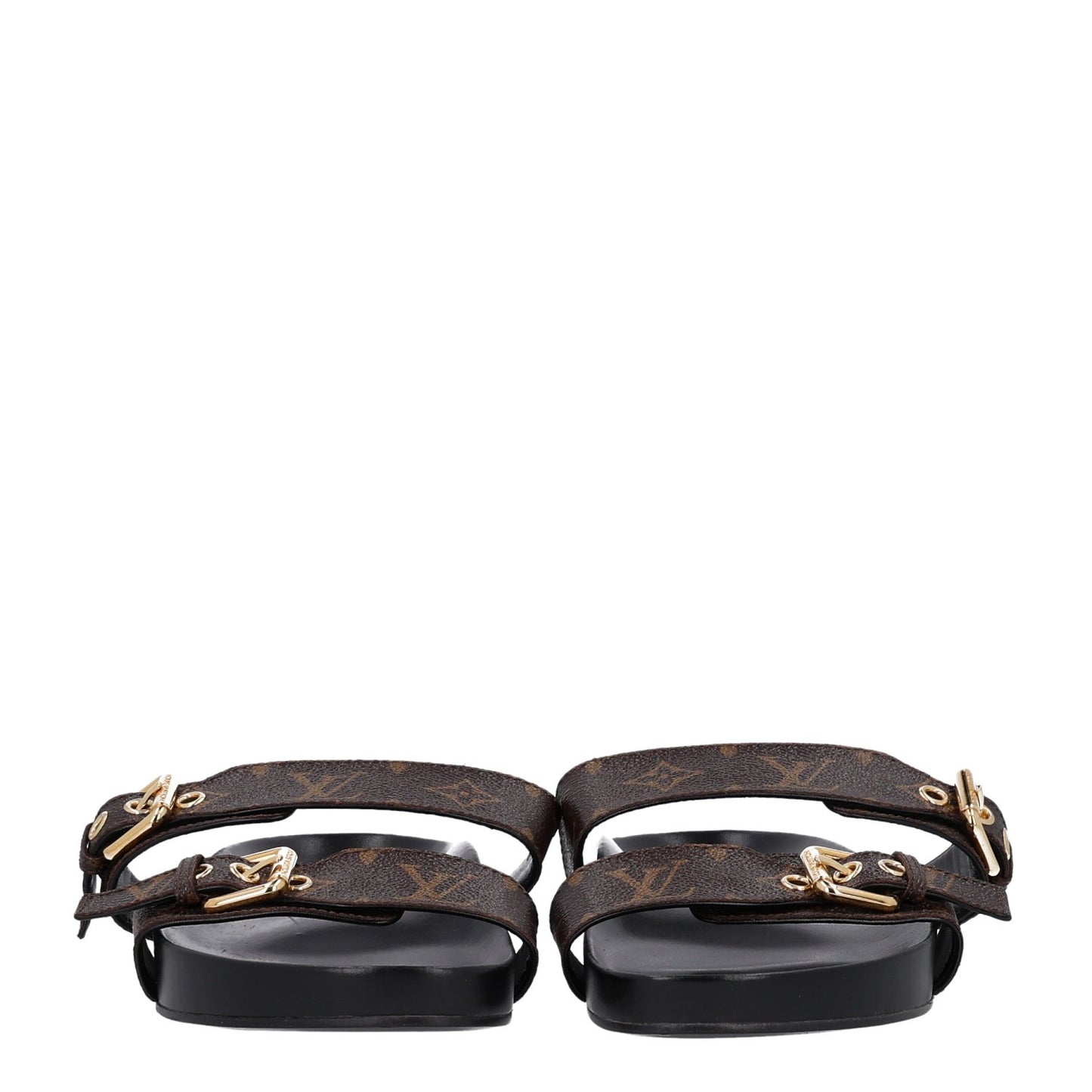 Monogram Bom Dia Mule Sandals 40 Black
