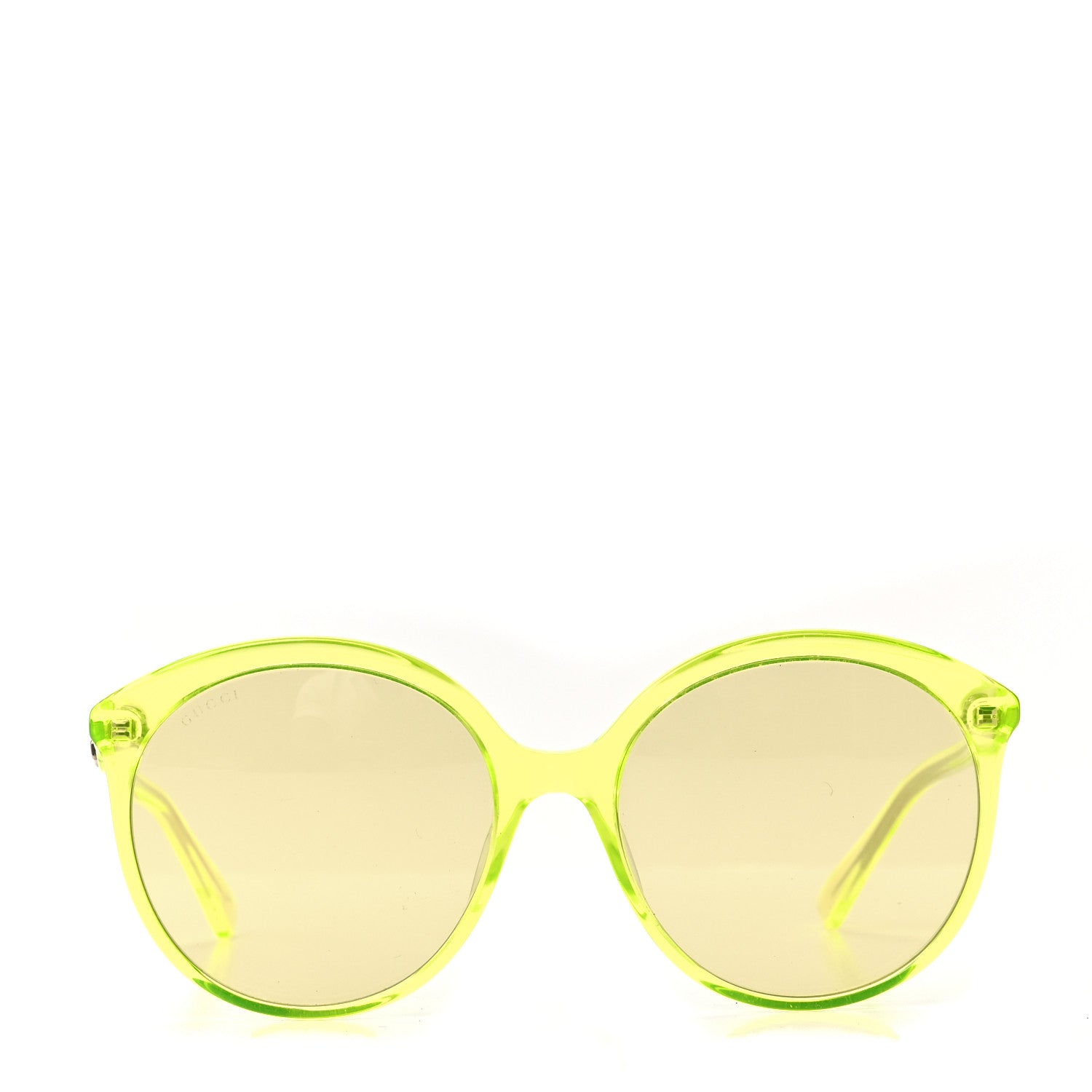 Gucci Acetate GG Sunglasses GG0257S Yellow 2 of 7