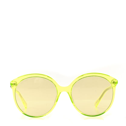 Gucci Acetate GG Sunglasses GG0257S Yellow 2 of 7