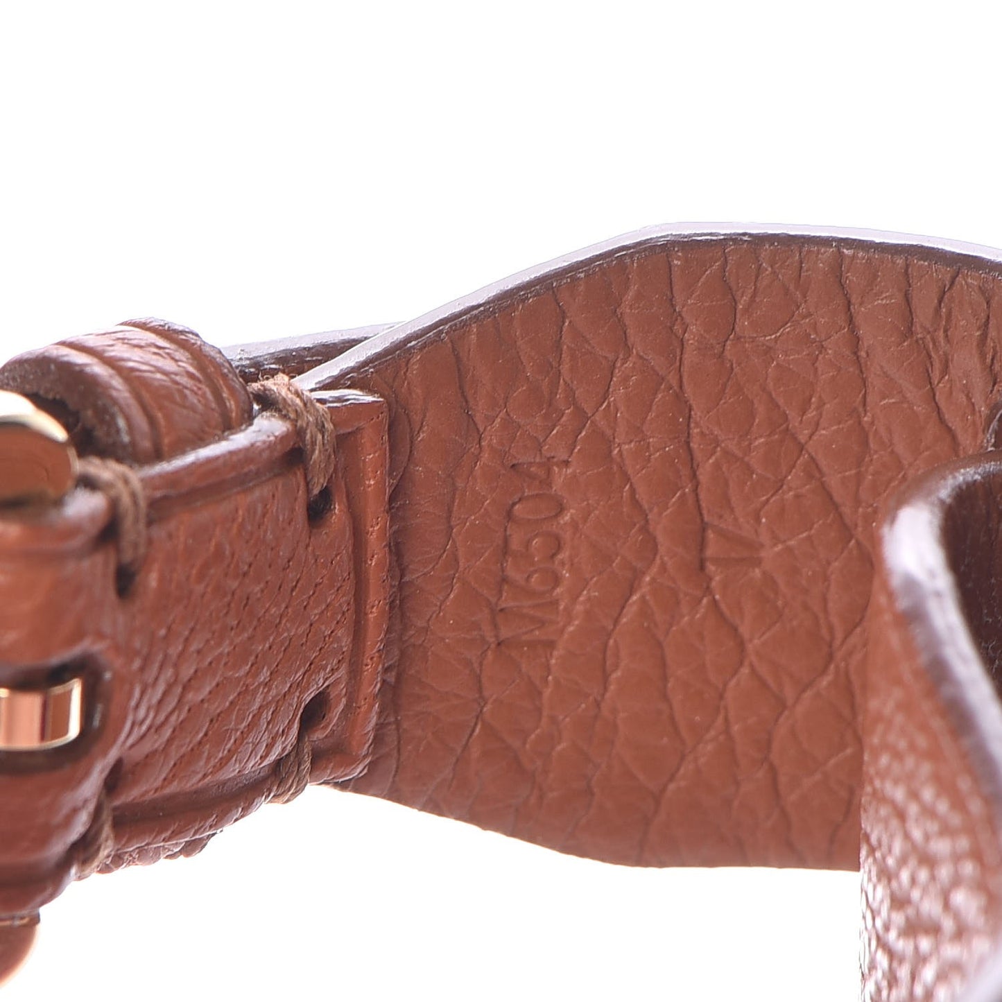 Goatskin Spike It Wrap Bracelet 17 Camel