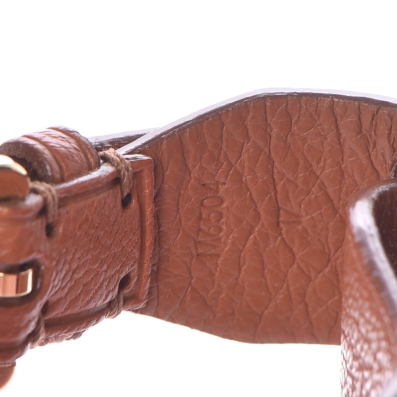 Louis Vuitton Goatskin Spike It Wrap Bracelet 17 Camel 5 of 5