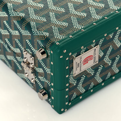 Goyard Goyardine Grand Hotel Trunk Bag Green 13 of 15