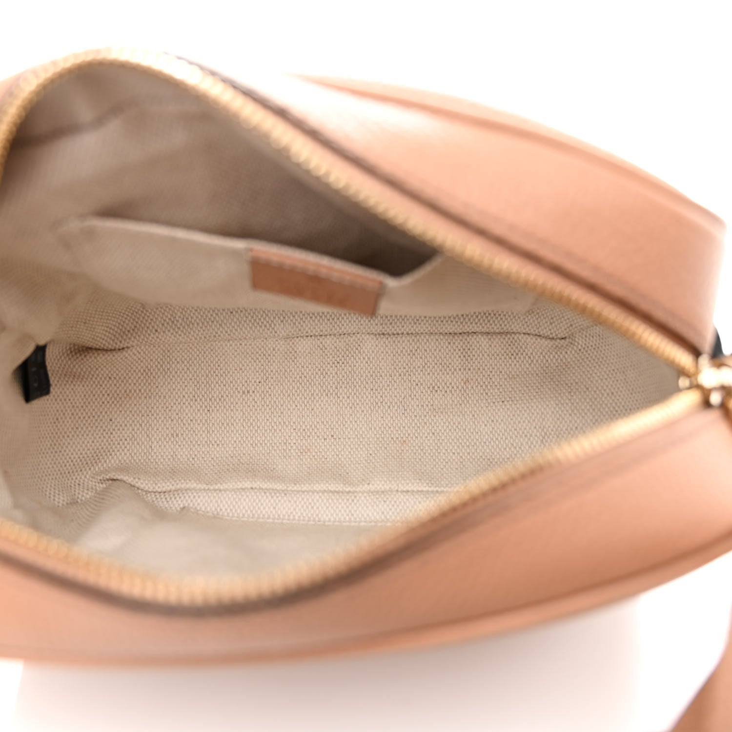 Gucci Pebbled Calfskin Small Soho Disco Bag Camelia 5 of 11