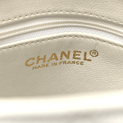 Chanel Caviar Quilted Medallion Tote White 6 of 11