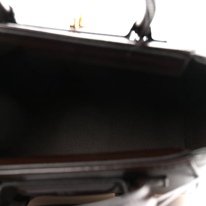 Givenchy Box Calfskin Toy Lock Antigona Shoulder Bag Ebony Brown 5 of 9