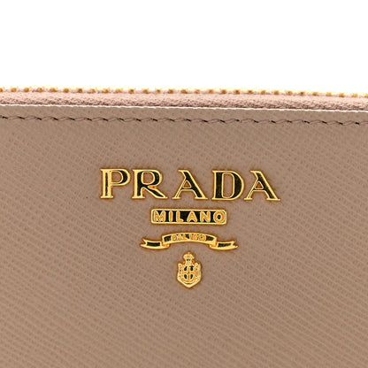 Prada Saffiano Metal Zip Around Wallet Cammeo 9 of 9