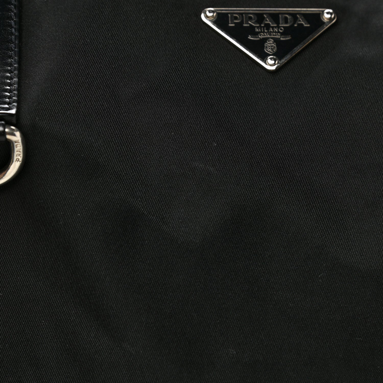 Prada Tessuto Nylon Duffle Bag Black 11 of 12