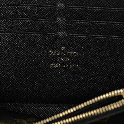 Louis Vuitton Monogram Zippy Retiro Wallet Black 6 of 9