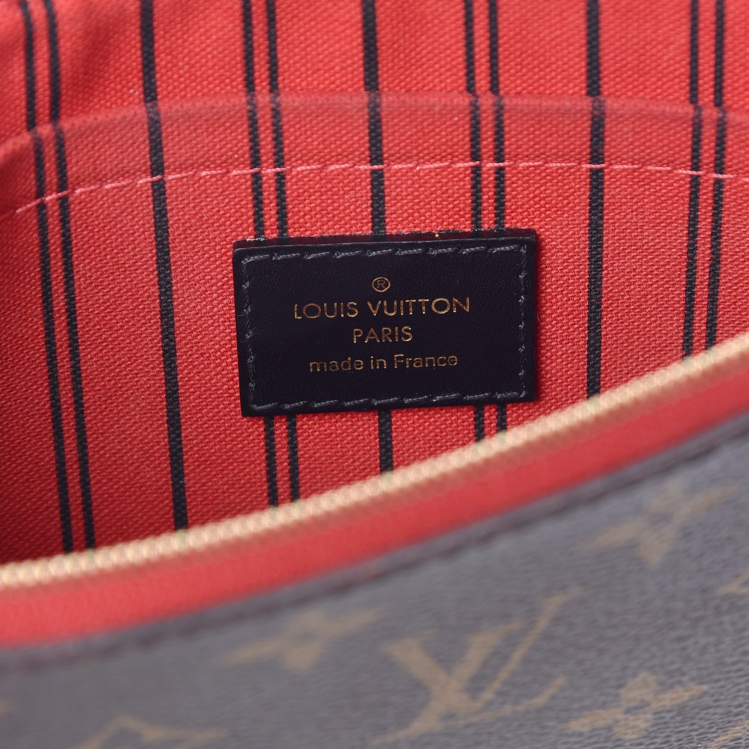 Louis Vuitton Monogram Neverfull MM GM Pochette Cherry 6 of 8