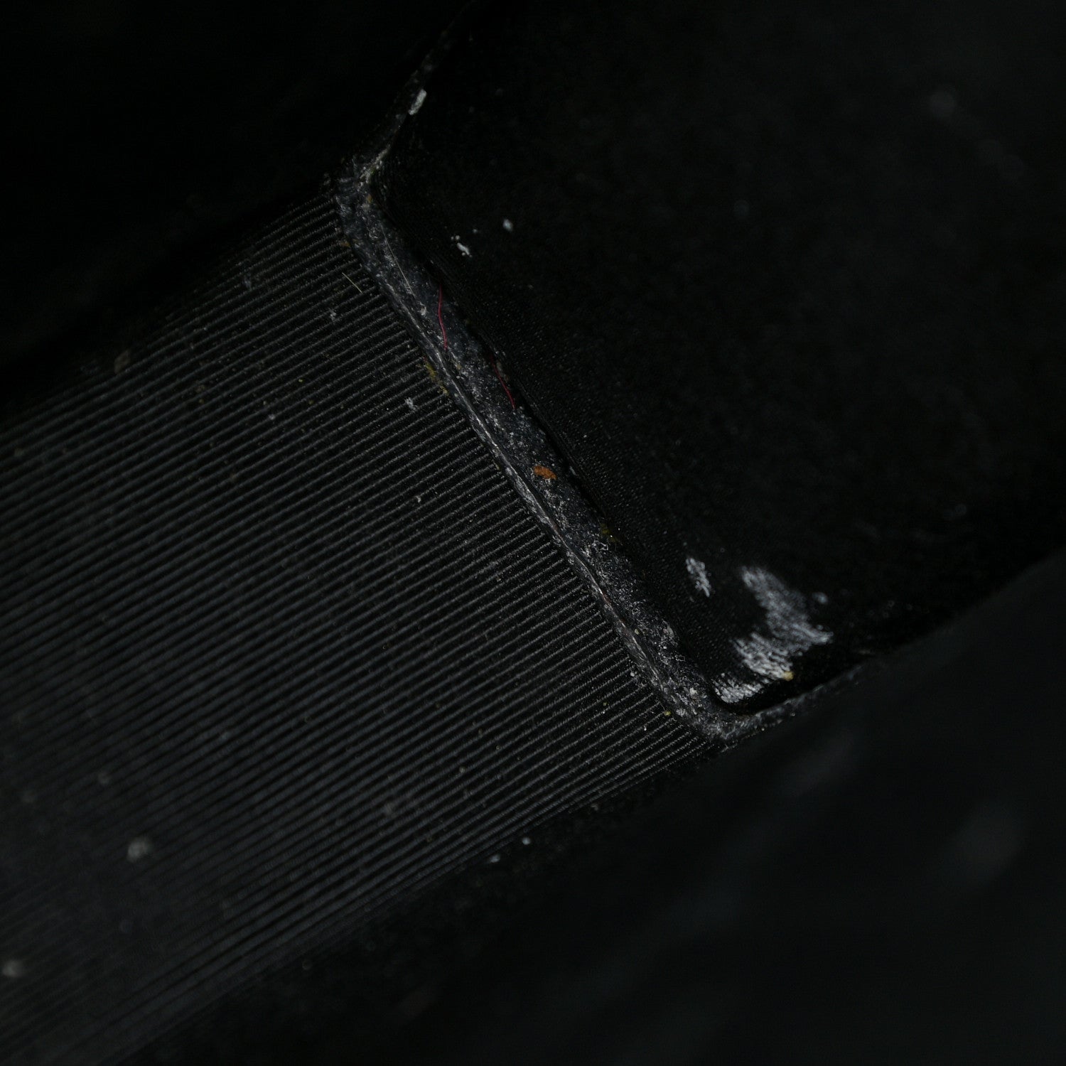 Saint Laurent Grain De Poudre Textured Mixed Matelasse Large Triquilt Monogram Satchel Black 15 of 31
