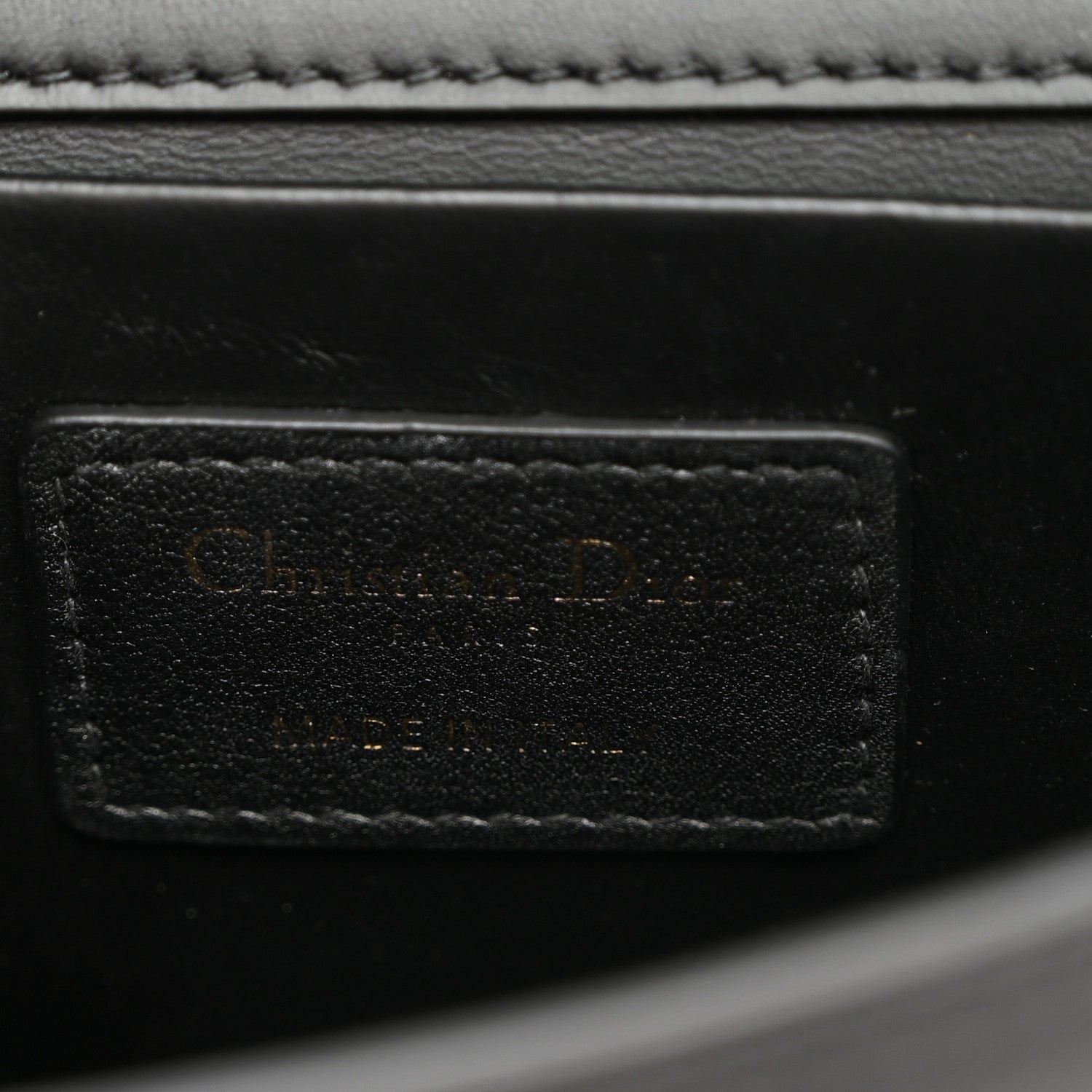 Christian Dior Calfskin 30 Montaigne East West Chain Flap Bag Black 5 of 8
