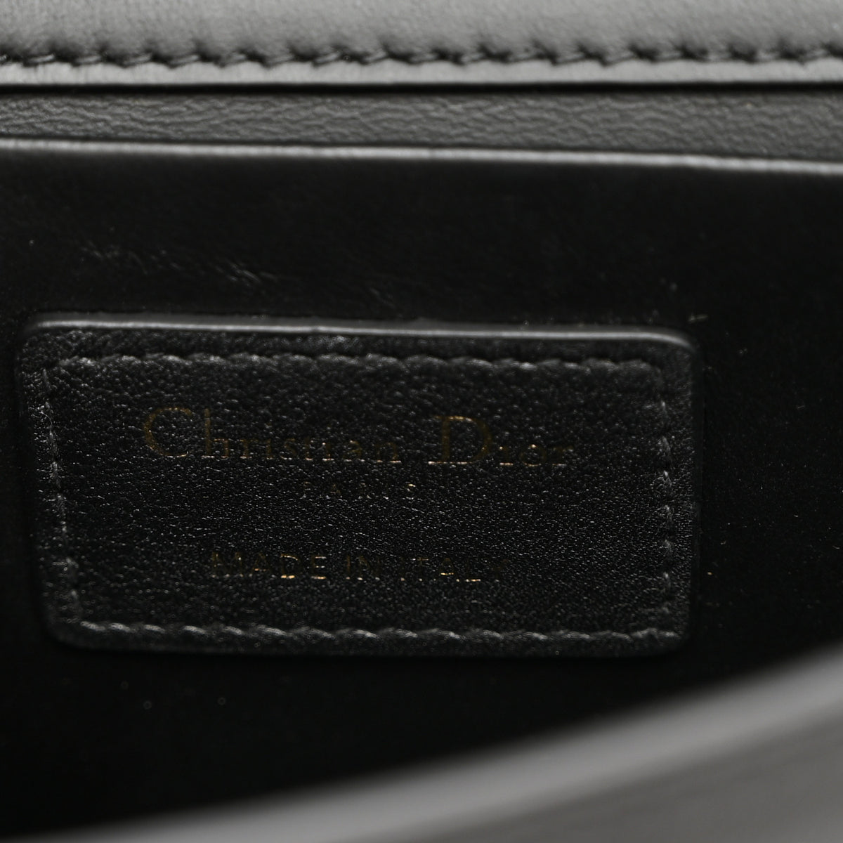 Christian Dior Calfskin 30 Montaigne East West Chain Flap Bag Black 6 of 9