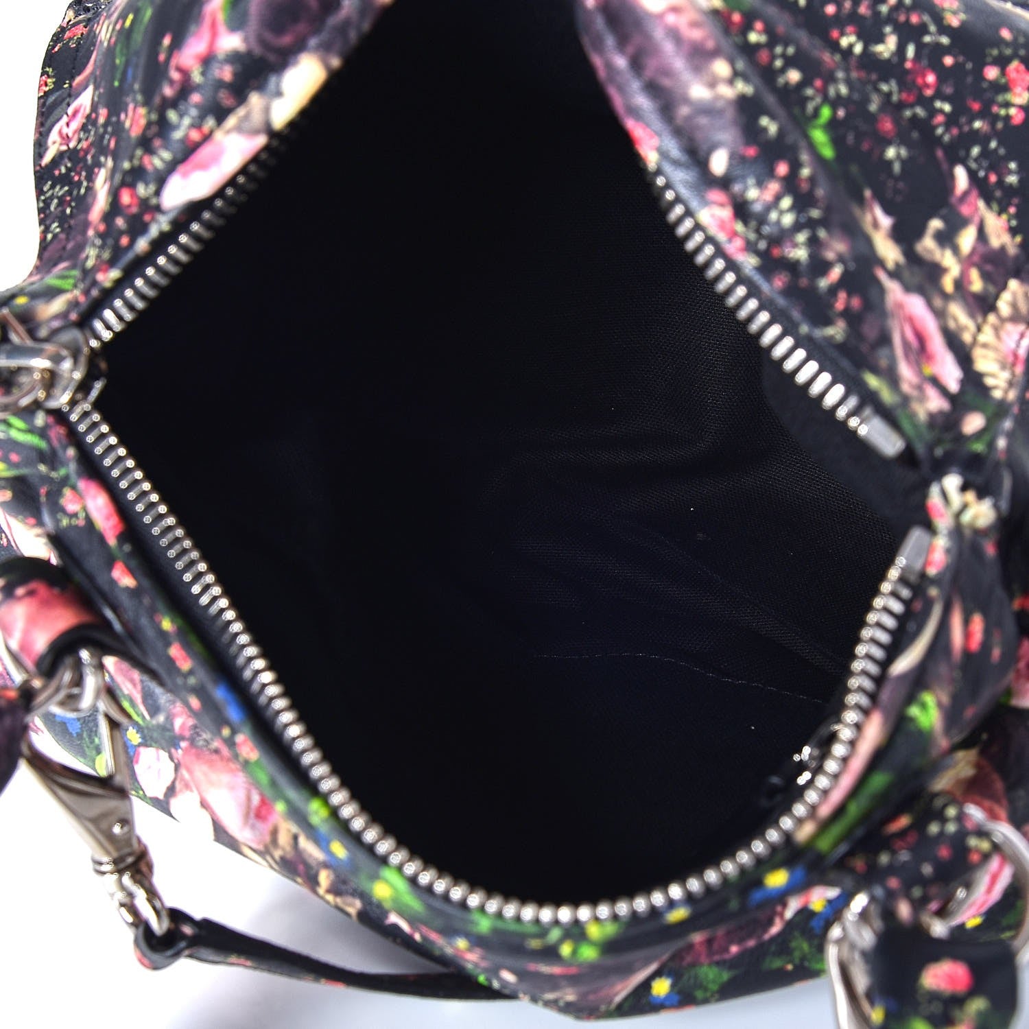 Givenchy Lambskin Roses Camouflage Print Small Pandora Black 5 of 7