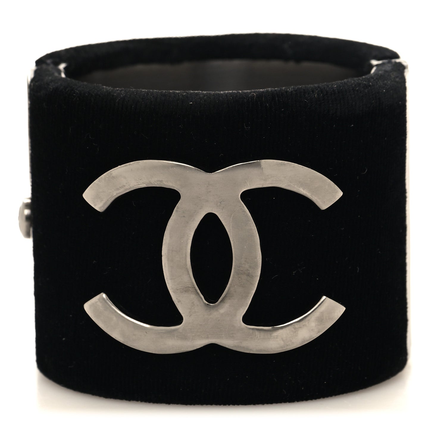 Velvet CC Wide Cuff Black