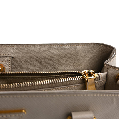 Prada Saffiano Lux Medium Tote Pomice 10 of 13