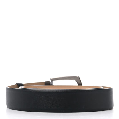 Chanel Calfskin Belt 95 38 Black 2 of 6