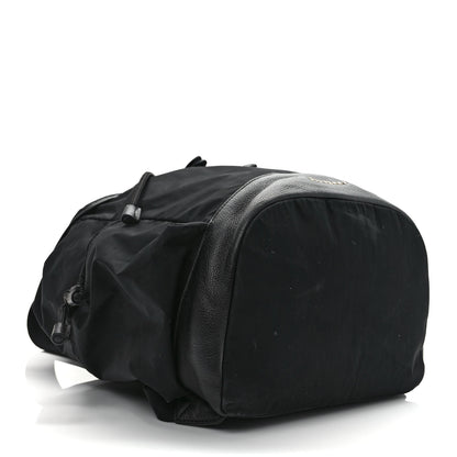 Burberry Nylon Grained Calfskin Watson Diaper Bag Black 4 of 15