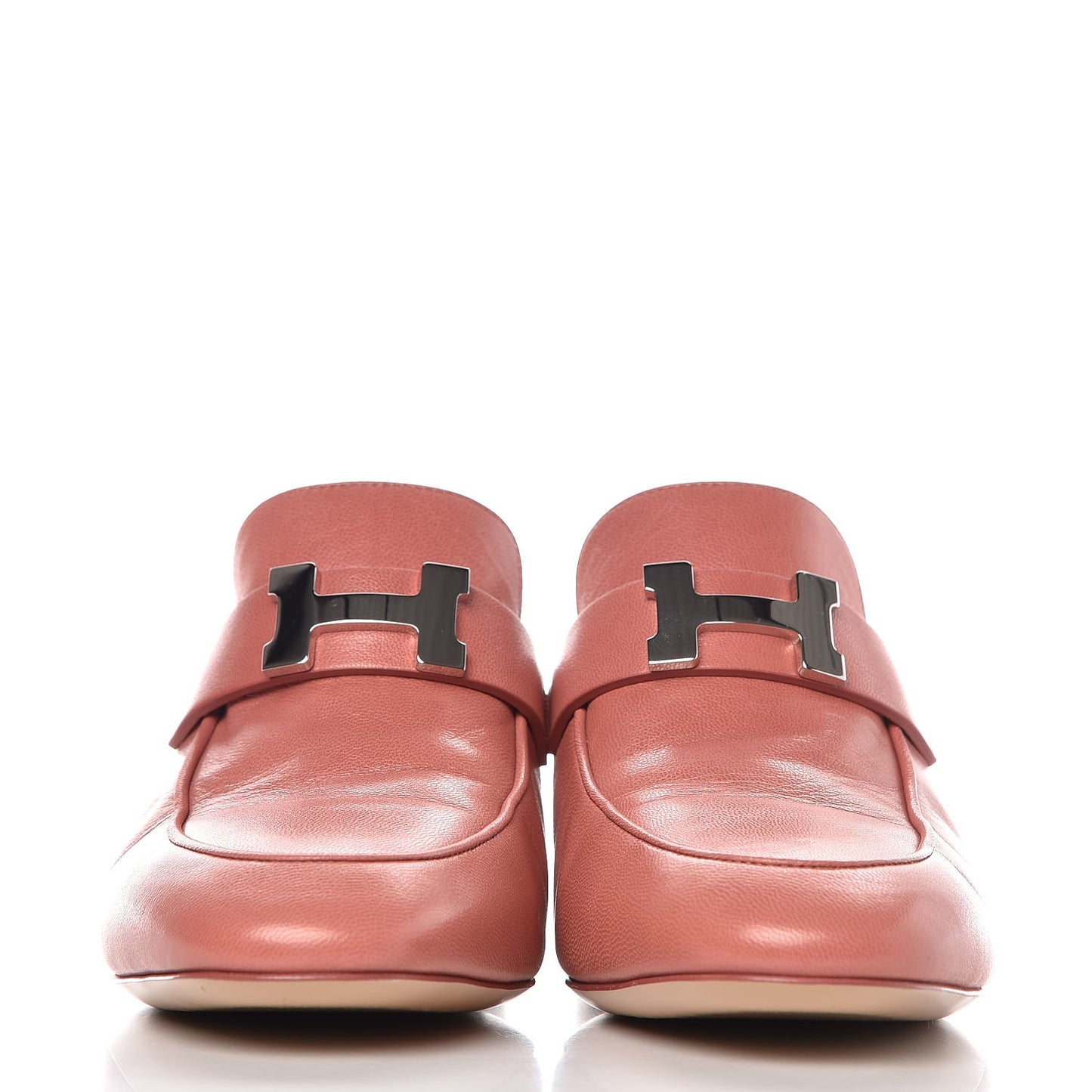 Goatskin Paradis Mules 37 Rouge Blush