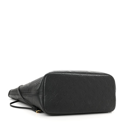 Louis Vuitton Empreinte Monogram Giant Neverfull MM Black 4 of 10