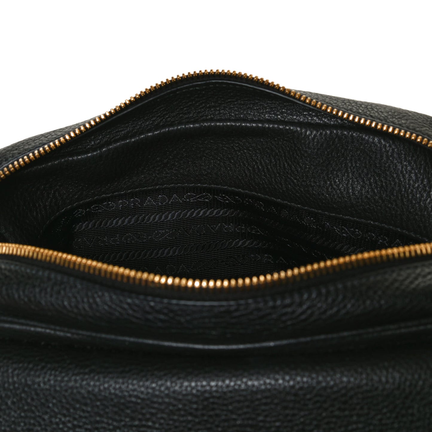 Vitello Phenix Crossbody Bag Black