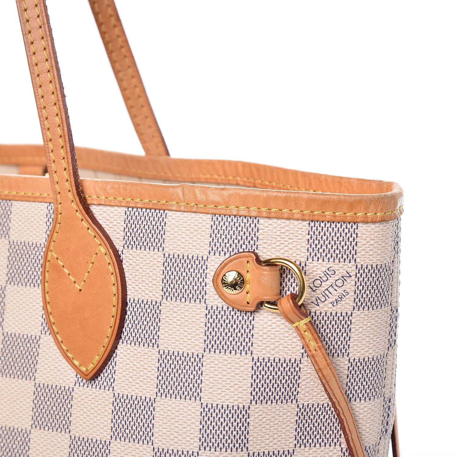 Louis Vuitton Damier Azur Neverfull PM 11 of 14