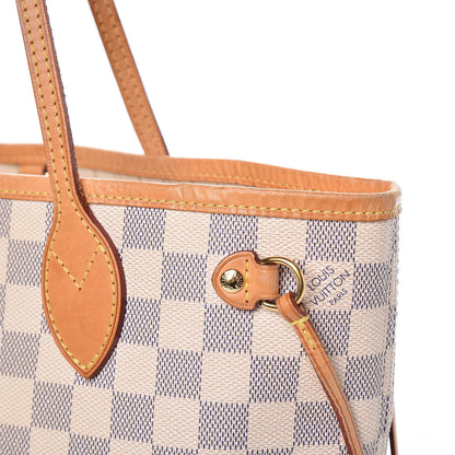 Louis Vuitton Damier Azur Neverfull PM 11 of 14
