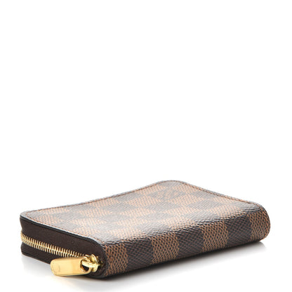 Louis Vuitton Damier Ebene Zippy Coin Purse 4 of 9