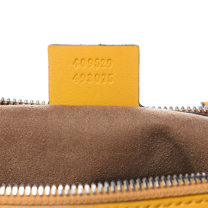 Gucci GG Supreme Monogram Arabesque Small Boston Beige Yellow 6 of 13