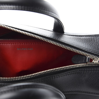 Balenciaga Calfskin S Triangle Duffle Black 8 of 10