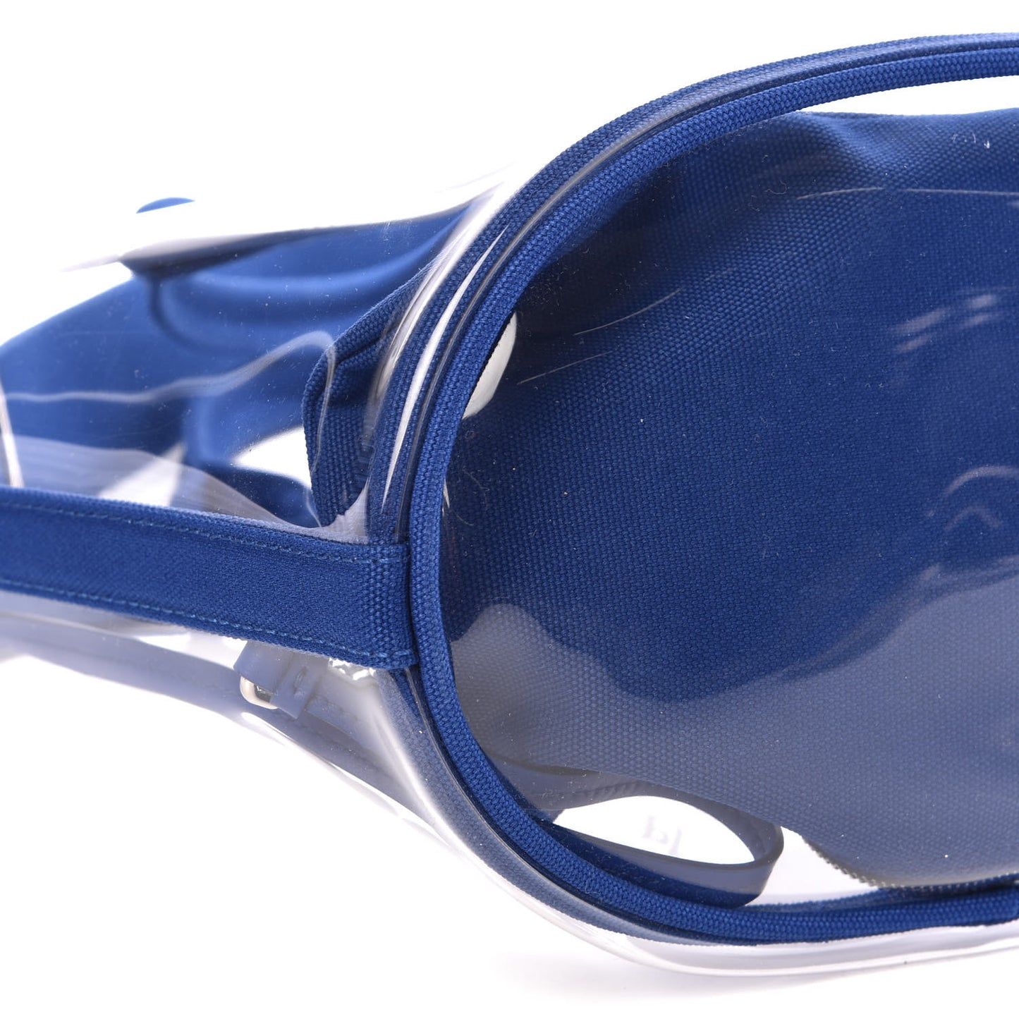 Plexiglass Canapa Small Shopper Tote Cobalto