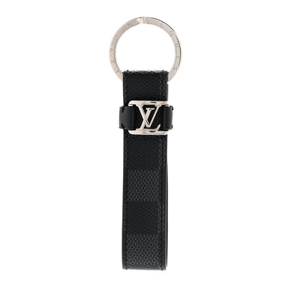Louis Vuitton Damier Graphite LV Dragonne Key Holder 1 of 4