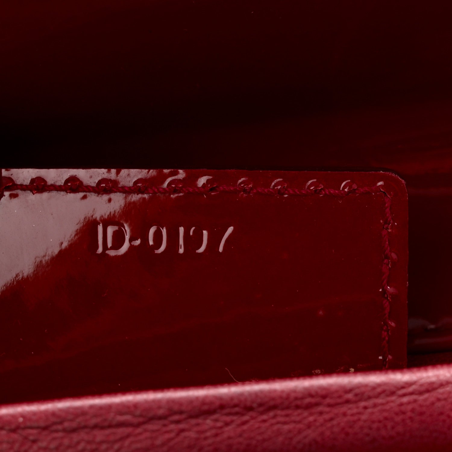 Christian Dior Patent Cannage Medium Lady Dior Red 7 of 10