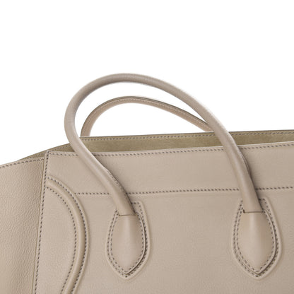 Celine Supple Calfskin Medium Phantom Luggage Beige 12 of 12