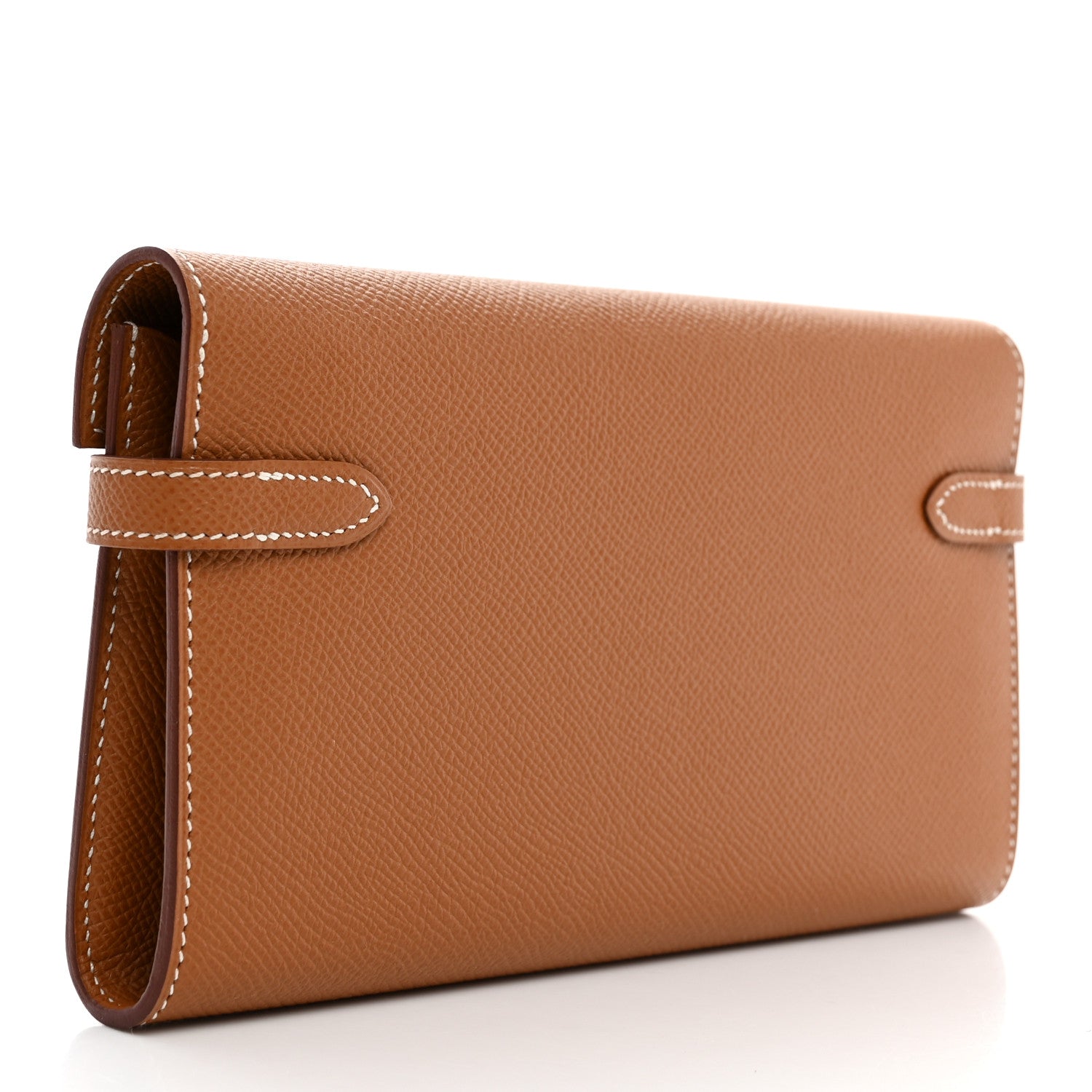 Hermes Epsom Kelly Longue Wallet Gold 3 of 9