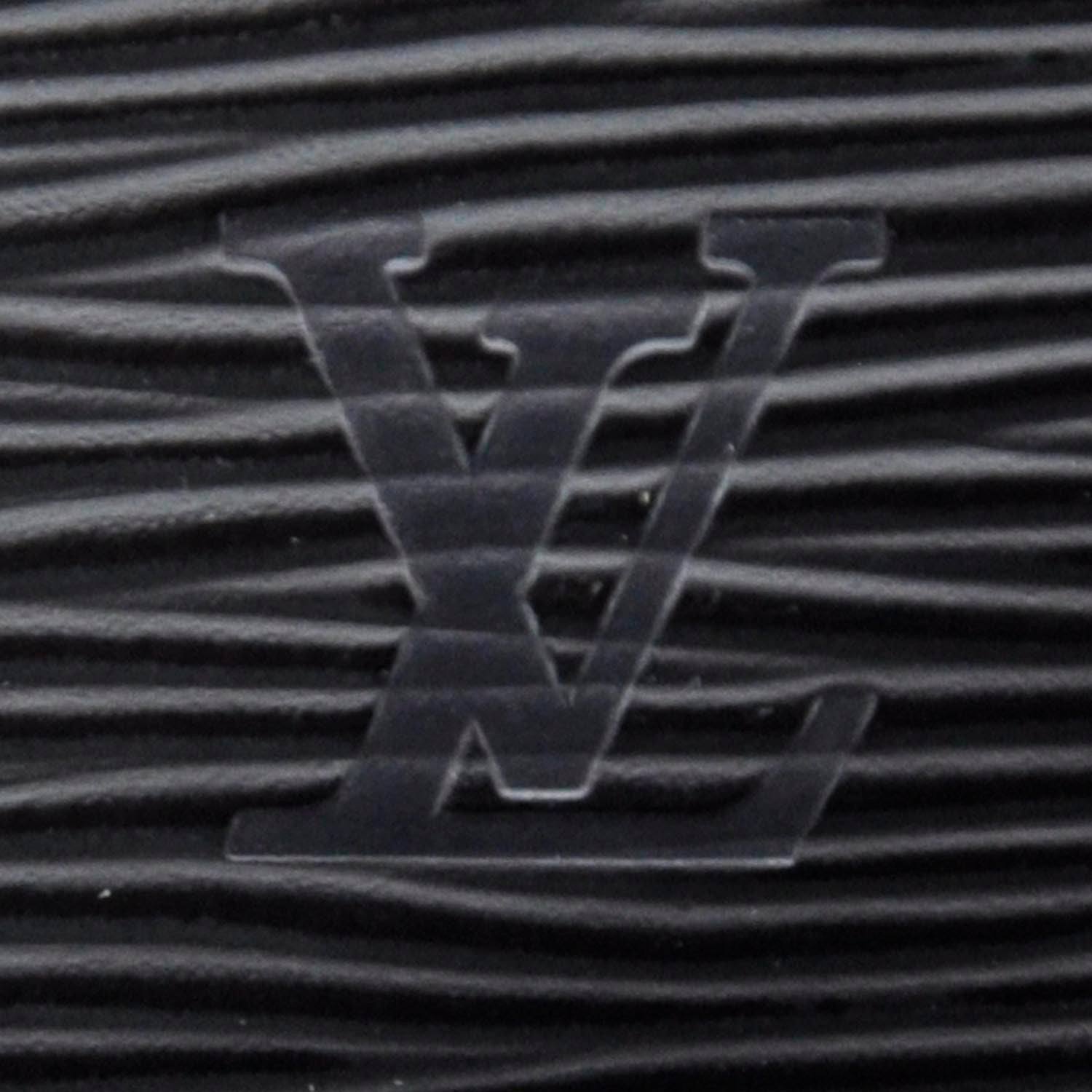 Louis Vuitton Epi Pochette Accessories 24 Black 4 of 7