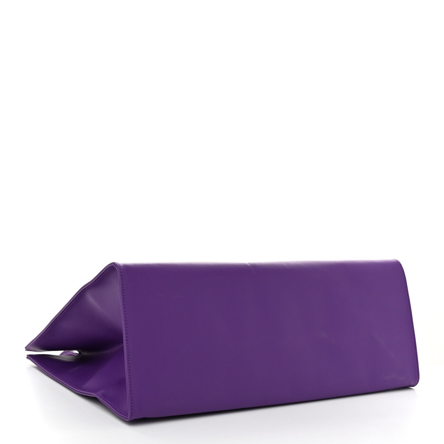 Telfar Vegan Leather Large Shopping Bag Grape 4 of 10