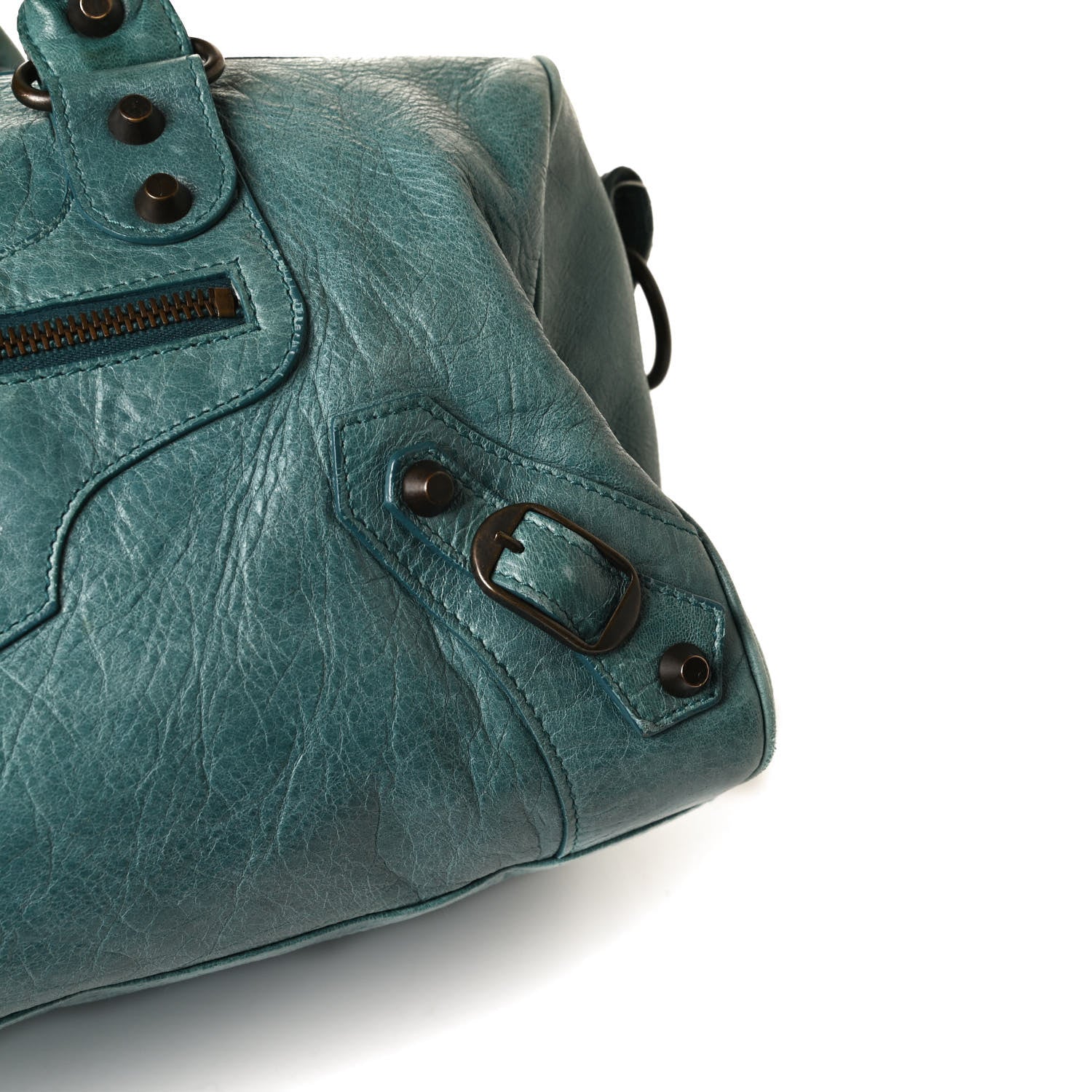 Balenciaga Chevre Classic Hardware Twiggy Aquamarine 18 of 24