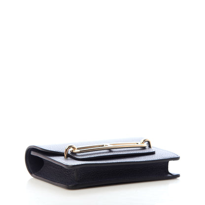Hermes Evercolor Roulis Slim Wallet Bleu Nuit 5 of 7
