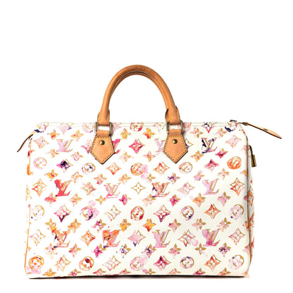Louis Vuitton Watercolor Aquarelle Speedy 35 White 1 of 8