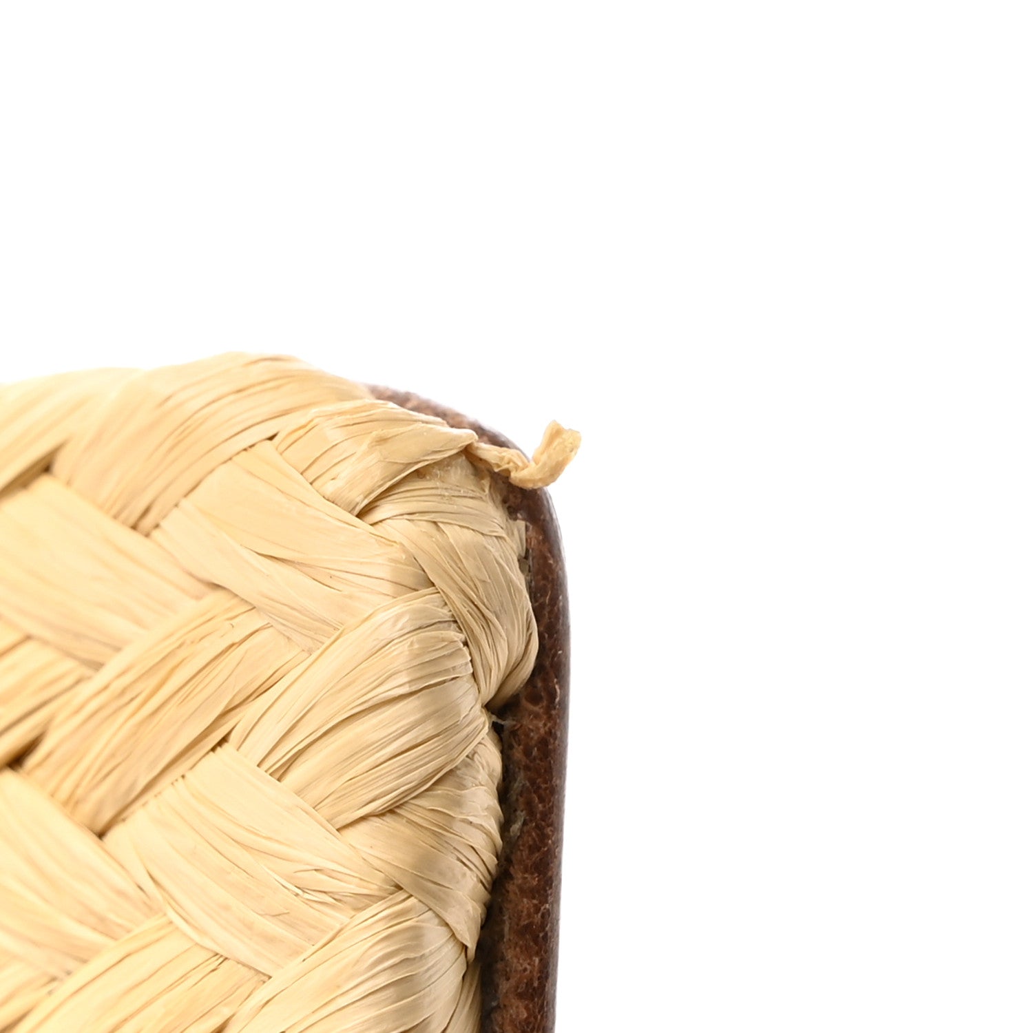 Bottega Veneta Raffia Intrecciato Lido Mule 90 Sandals 38 Cane Sugar 12 of 19