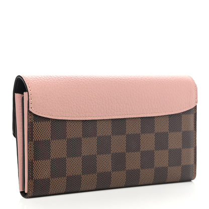 Louis Vuitton Damier Ebene Normandy Wallet Magnolia 3 of 8